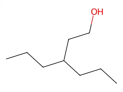 3-Propyl-1-hexanol structure