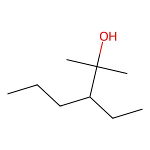3-Ethyl-2-methylhexan-2-ol structure