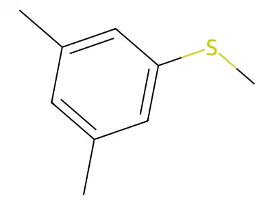 3,5-Dimethylthioanisole structure