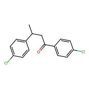 1,3-Bis(4-chlorophenyl)-1-butanone structure