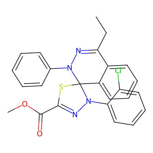 C25H21ClN4O2S structure