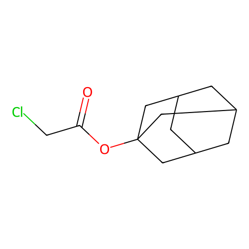 1-Adamantyl 2-chloroacetate structure