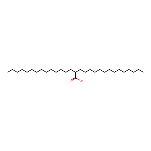 2-tetradecylhexadecanoic Acid structure