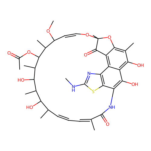 ANSAMYCIN R-171 structure