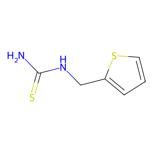 Thiophen-2-ylmethyl-thiourea structure