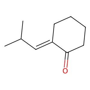 2-Isobutylidenecyclohexanone structure