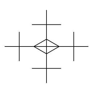 1,2,3,4-Tetrakis(1,1-dimethylethyl)tricyclo(1.1.0.02,4)butane structure