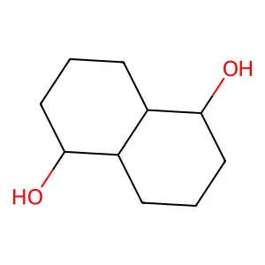 Decahydronaphthalene-1,5-diol structure