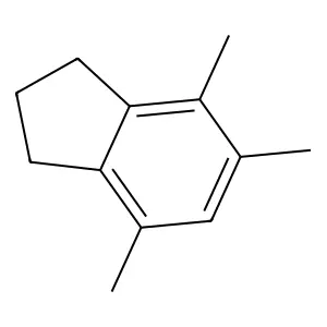 4,5,7-Trimethylindan structure