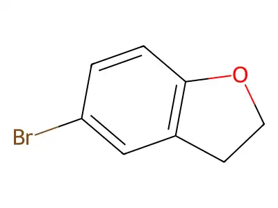 5-Bromo-2,3-dihydro-1-benzofuran structure