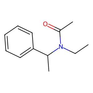 N-乙基-N-(1-苯乙基)乙酰胺 structure