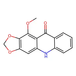 Evoxanthidine structure