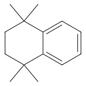 1,1,4,4-Tetramethyltetralin structure