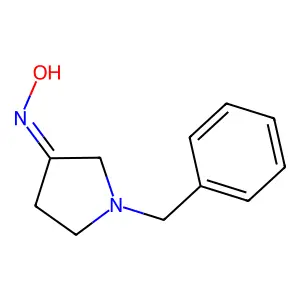 3-Pyrrolidinone, 1-(phenylmethyl)-, oxime structure