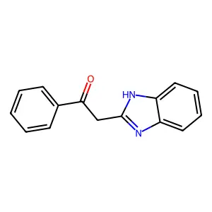 2-(1H-Benzoimidazol-2-yl)-1-phenyl-ethanone structure