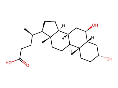 Murideoxycholic acid structure