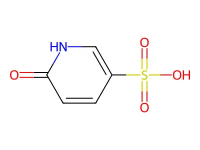 6-Hydroxypyridine-3-sulfonic acid structure