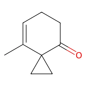 Spiro(2.5)oct-7-en-4-one, 8-methyl- structure