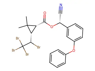 四溴菊酯 structure
