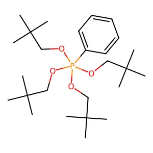 Tetrakis(2,2-dimethylpropoxy)(phenyl)-lambda~5~-phosphane structure