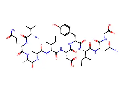 Acyl carrier protein (65-74) structure