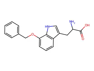 dl-6-Benzyloxytryptophan structure