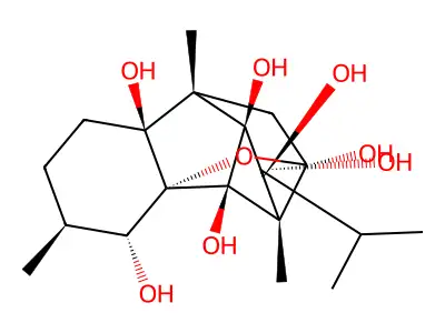 (+)-Ryanodol structure