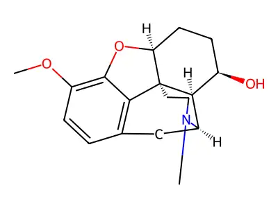 Dihydroallopseudocodeine structure