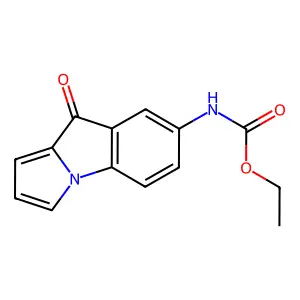 N-(4-氧代吡咯并[1,2-a]吲哚-6-基)氨基甲酸乙酯 structure