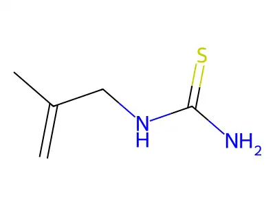 (2-Methylprop-2-en-1-yl)thiourea structure