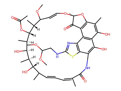 ANSAMYCIN R-219 structure
