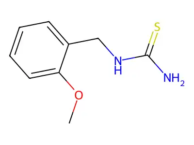(2-Methoxy-benzyl)-thiourea structure