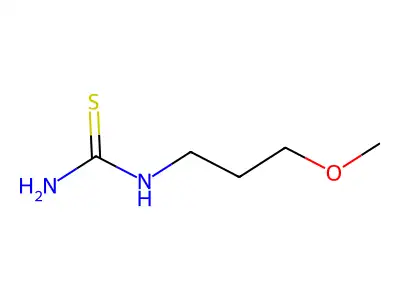 1-(3-Methoxypropyl)-2-thiourea structure