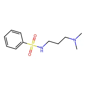 N-[3-(dimethylamino)propyl]benzenesulfonamide structure