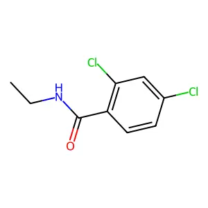 2,4-二氯-N-乙基苯甲酰胺 structure