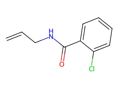 N-allyl-2-chlorobenzamide structure