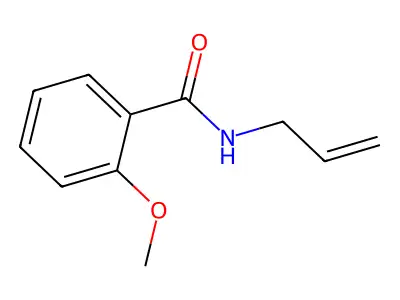 Benzamide, 2-methoxy-N-2-propenyl- structure