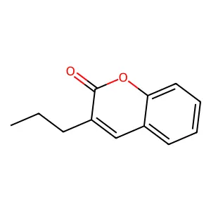 Coumarin, 3-propyl- structure