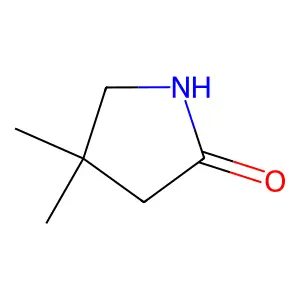 4,4-Dimethyl-2-pyrrolidinone structure