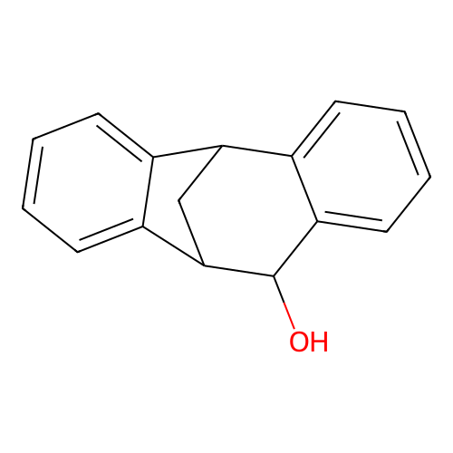 10,11-Dihydro-5,10-methano-5H-dibenzo(A,D)cyclohepten-11-OL structure