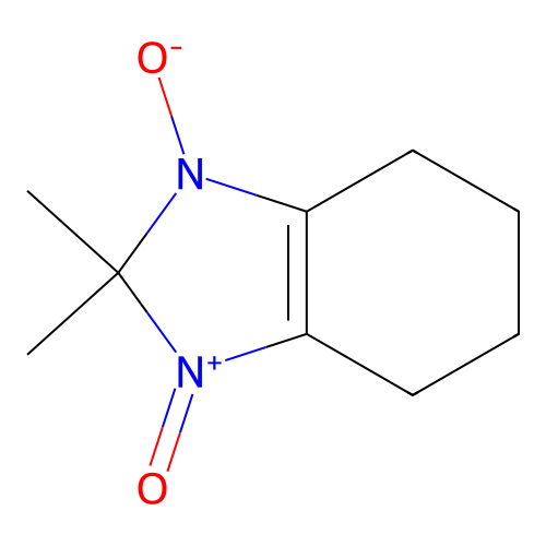 2,2-dimethyl-4,5,6,7-tetrahydro-2H-benzimidazole 1,3-dioxide structure