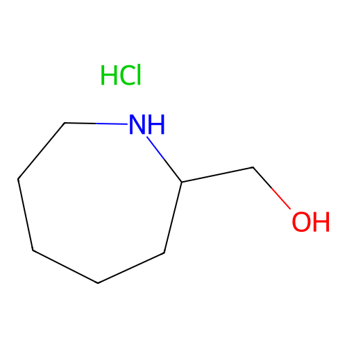 Azepan-2-ylmethanol Hydrochloride structure