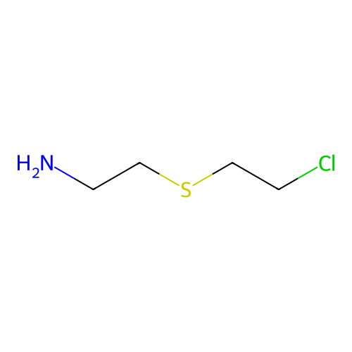 2-(2-氯乙硫基)乙胺 structure