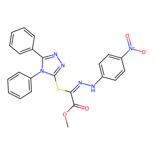 C23H18N6O4S structure