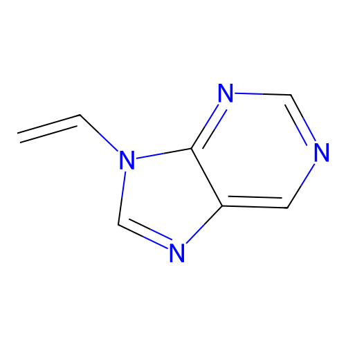 Poly(9-vinylpurine) structure
