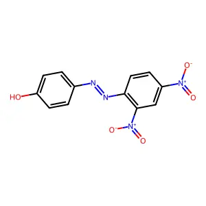 4-(2,4-Dinitrophenylazo)phenol structure