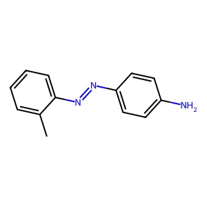 p-(o-Tolylazo)aniline structure