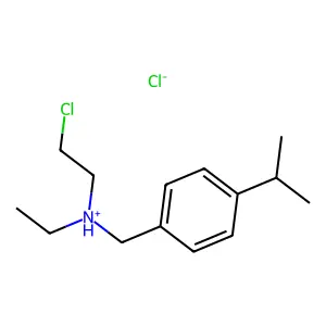 C14H22ClN.ClH structure