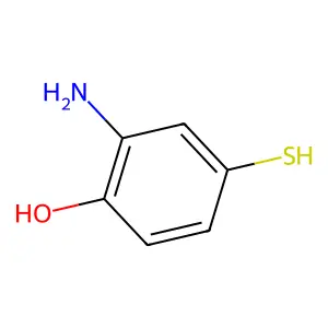 2-Amino-4-mercaptophenol structure