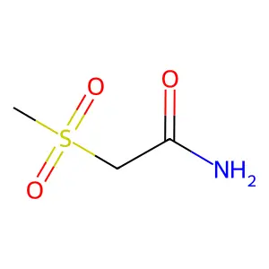 2-(Methylsulphonyl)acetamide structure